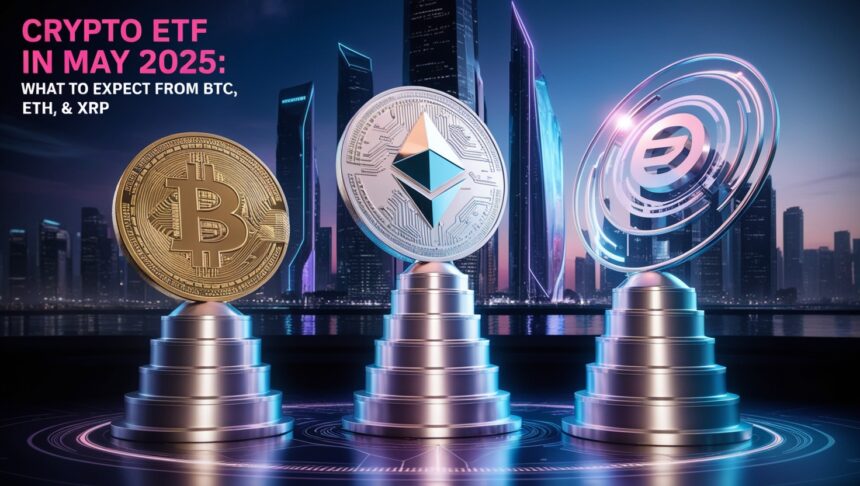 Crypto ETF in May 2025: What to Expect from BTC, ETH & XRP