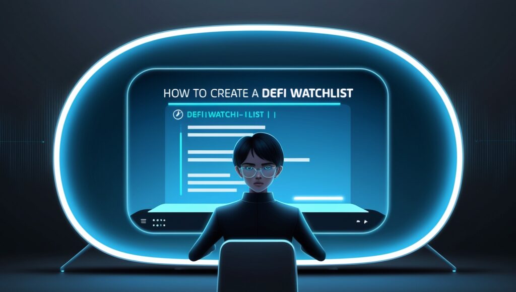 How to Create a DeFi Watchlist: Step-by-Step Guide 3 How to Create a DeFi Watchlist