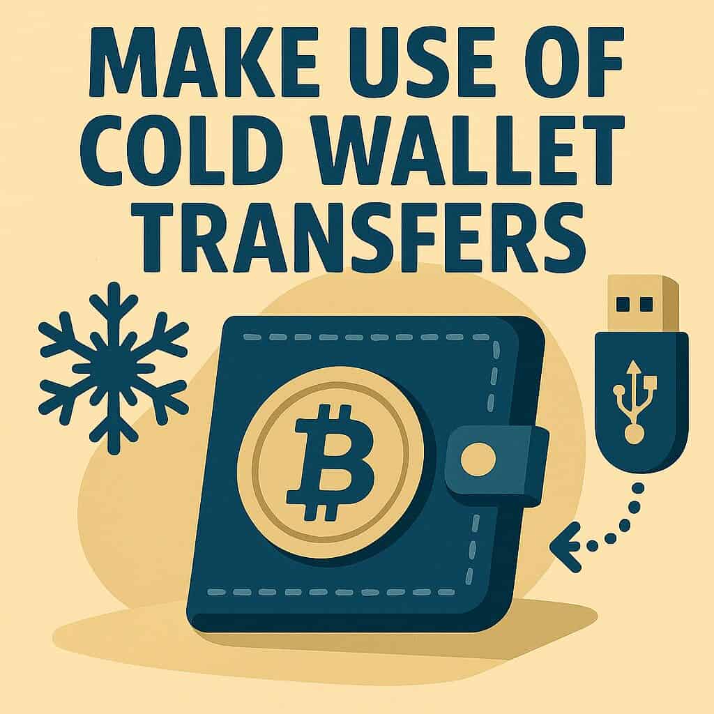 Make Use of Cold Wallet Transfers