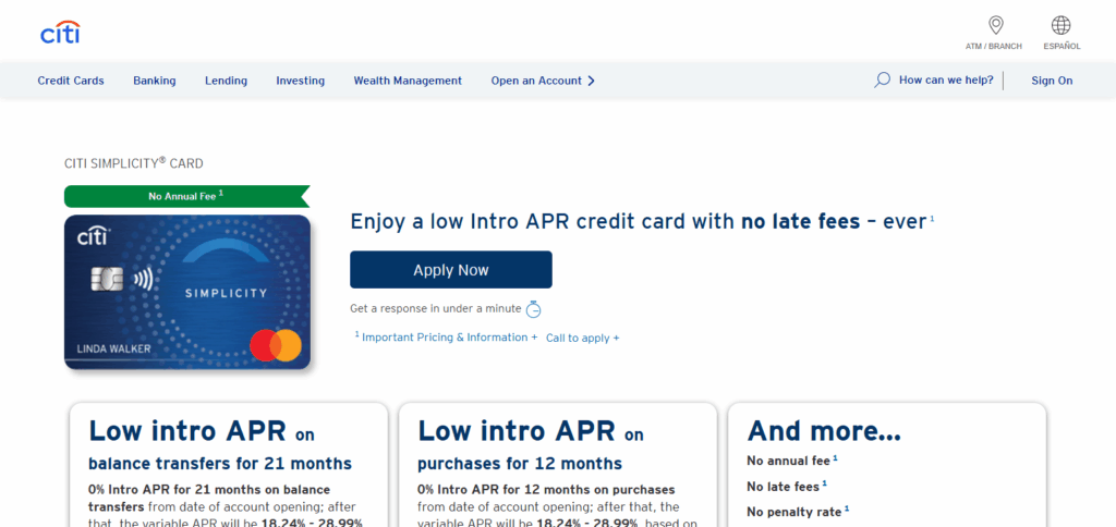 10 Best Balance Transfer Cards In 2025 5 Citi Simplicity Card