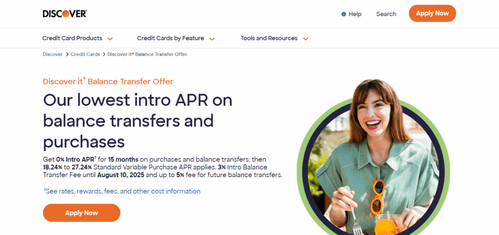10 Best Balance Transfer Cards In 2025 8 Discover it Balance Transfer