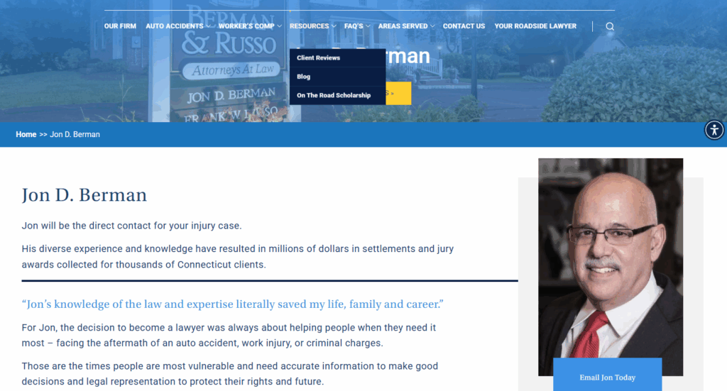 10 Best Car Accident Attorneys Berman Law Group 11 Jon D. Berman