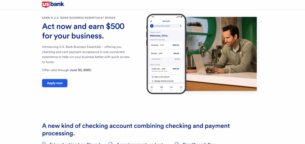 10 Best Bank Sign-up Bonuses In 2025 11 U.S. Bank Business Essentials Checking
