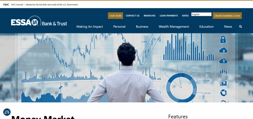 10 Best Money Market Accounts With Instant Fraud Protection 8 ESSA Bank & Trust Money Market Account