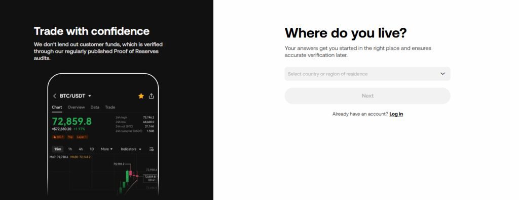 Create an OKX Account 