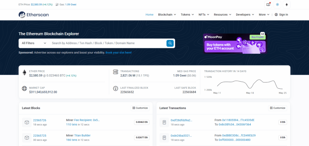 How to Identify Whales On-Chain: A Simple Guide 4 Use Blockchain Explorers