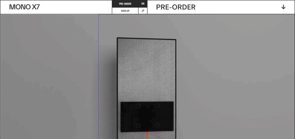 FRAMED Mono X7 Series