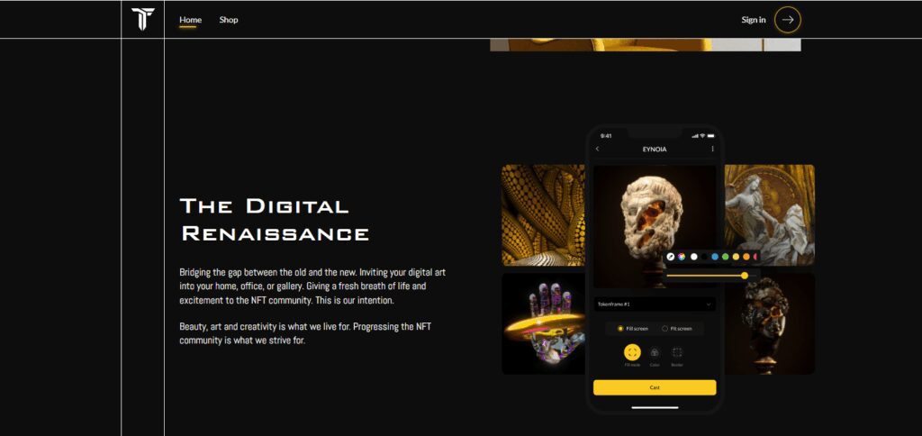 Tokenframe NFT Display