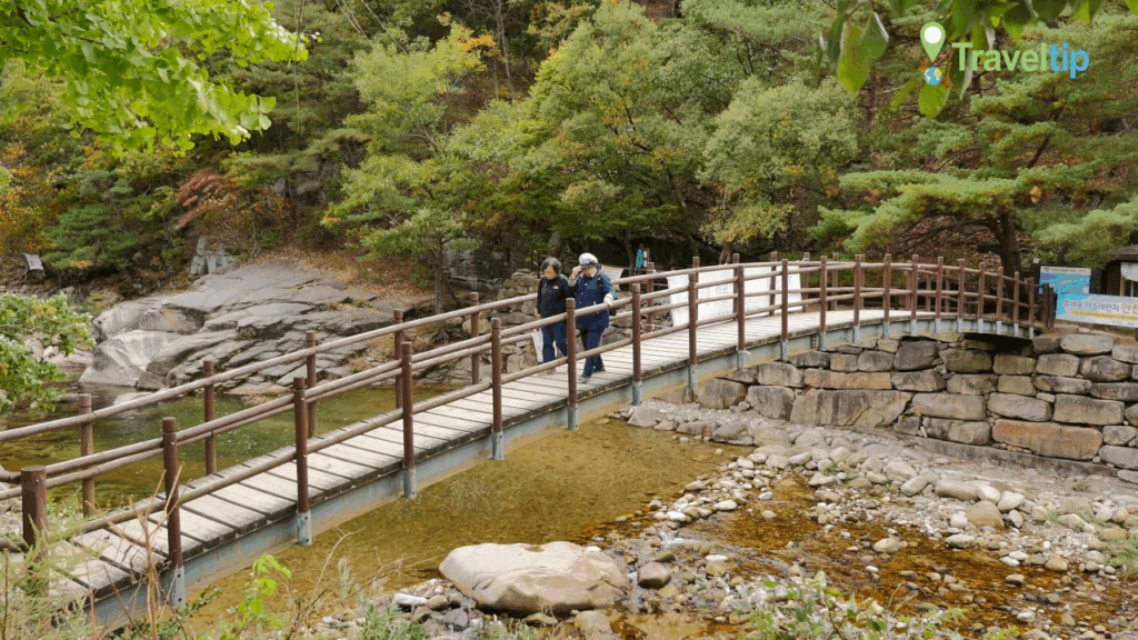 Where Is Woraksan National Park? Explore South Korea’s Scenic Wonder 5 Explore Deokju Waterfall and Songgye Valley