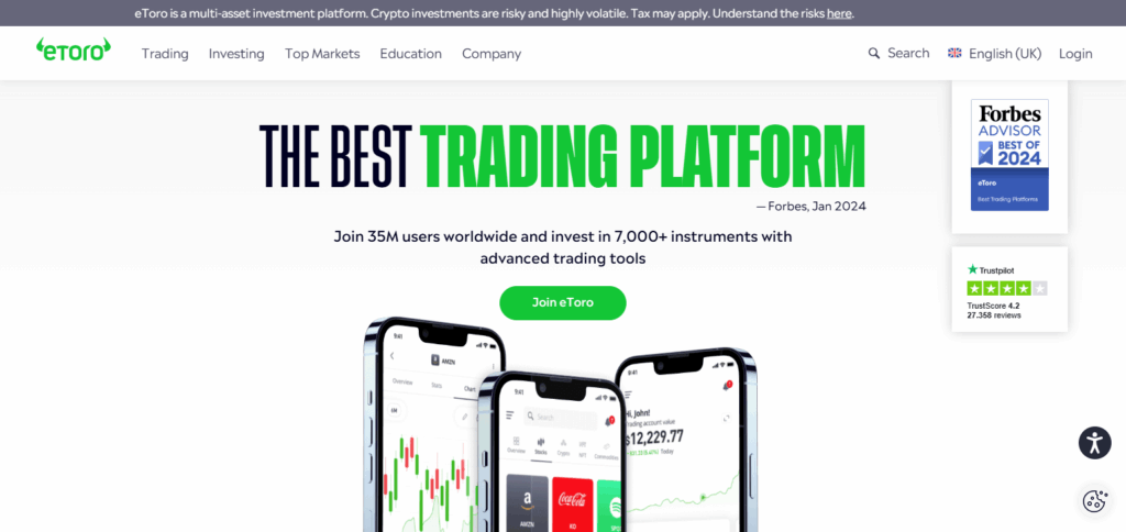 10 Best Crypto Exchanges in Cyprus 3 eToro