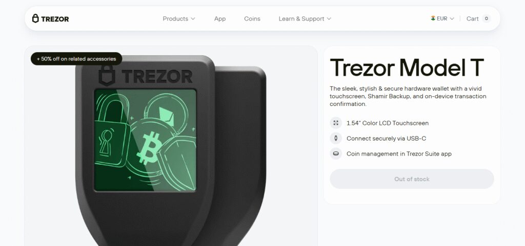 Trezor Model T