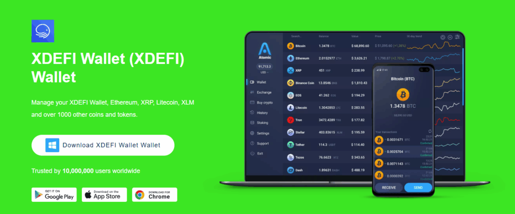 10 Best Mobile Crypto Wallet For Android 5 XDEFI Wallet