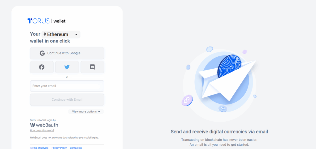 10 Best Crypto Gaming Wallets for Secure and Fast Transactions 9 Torus Wallet