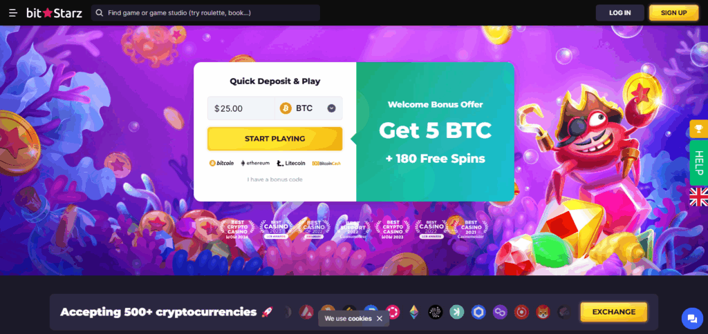 9 Best BTC Casinos in Asia for 2025 7 BitStarz Casino