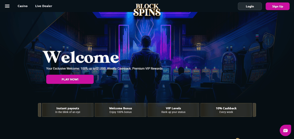 9 Best BTC Casinos in Asia for 2025 6 Blockspins Casino