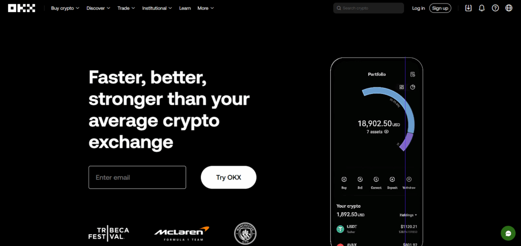 10 Best Crypto Exchanges with Liquidity Pools for Easy Yield Farming in 2025 5 OKX
