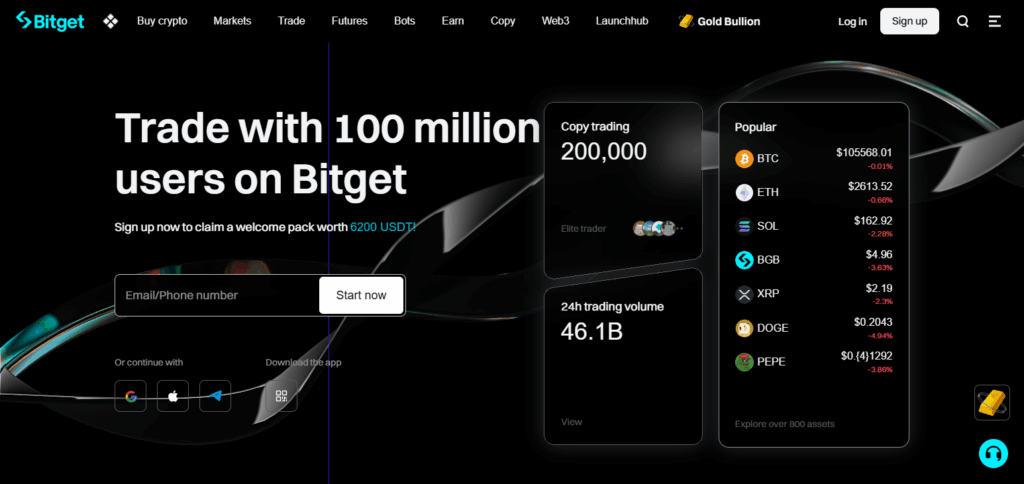 10 Best Crypto Exchanges in Palau with Low Fees & Minimal KYC 2025 10 Bitget