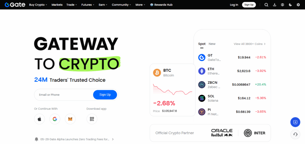 Best Crypto Exchanges in Liechtenstein 2025 | Secure & Trusted Platforms 7 Gate.io