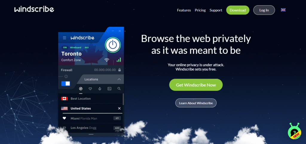 Windscribe VPN Crypto-Friendly VPNs