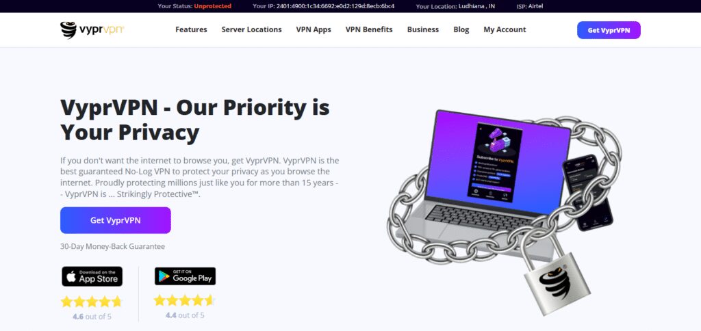 VyprVPN Crypto-Friendly VPNs