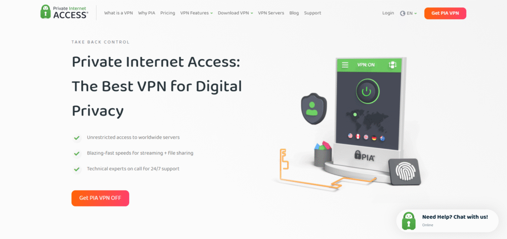 Private Internet Access (PIA) Crypto-Friendly VPNs