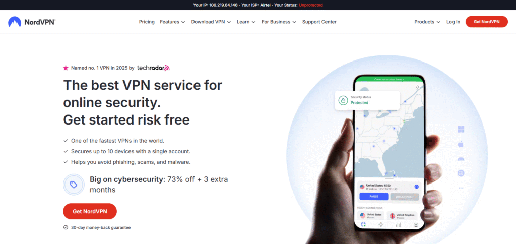 NordVPN Crypto-Friendly VPNs