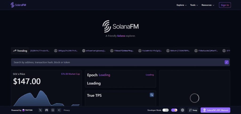 SolanaFM