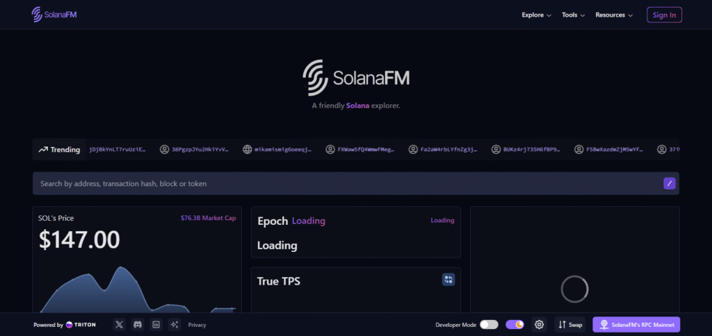 SolanaFM