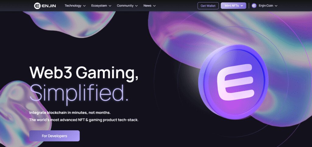 Enjin High Throughput Blockchains For NFT Gaming