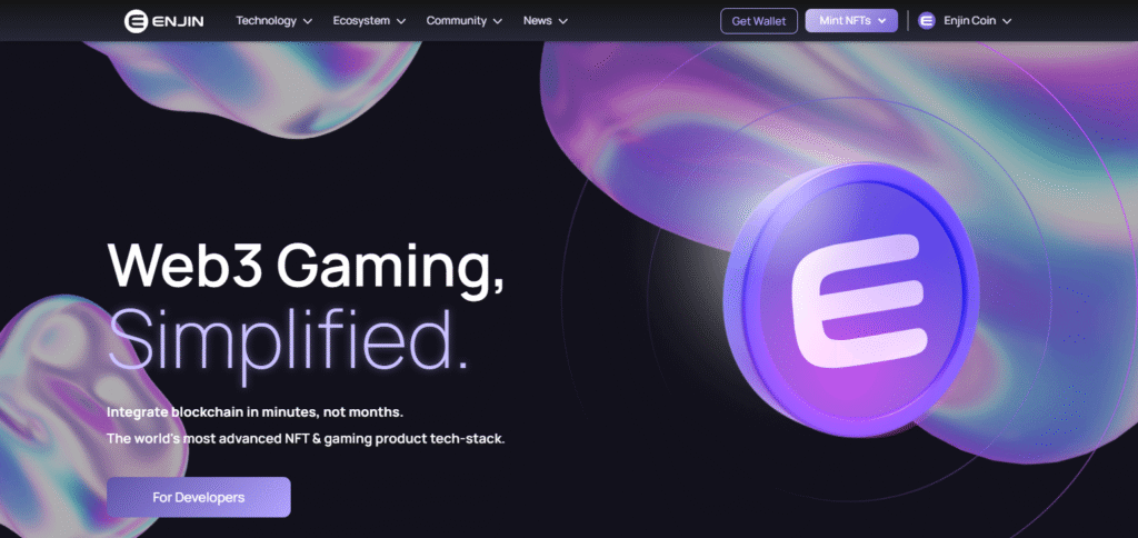 Enjin High Throughput Blockchains For NFT Gaming