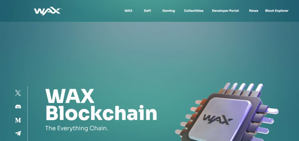 Wax High Throughput Blockchains For NFT Gaming