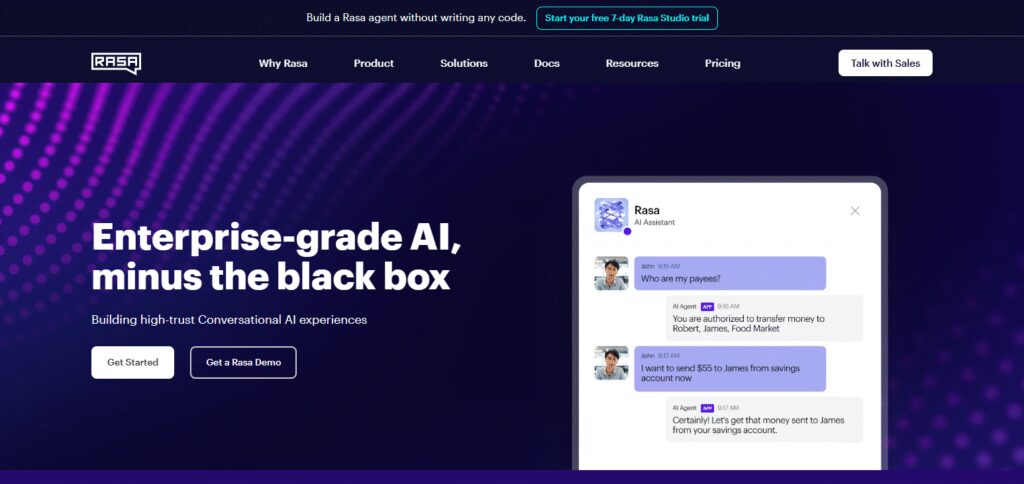 Top AI Chatbot Frameworks: Best Tools for 2025 6 Rasa