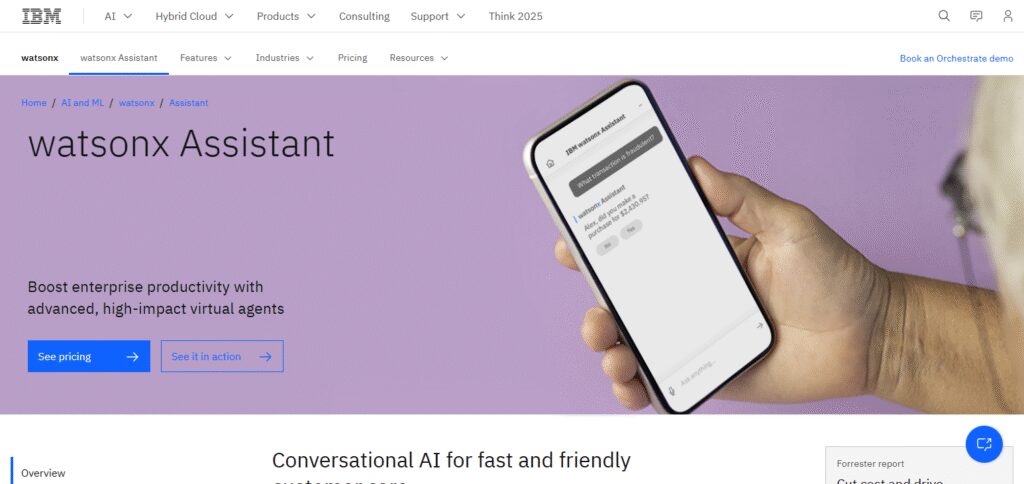 Top AI Chatbot Frameworks: Best Tools for 2025 7 IBM Watson Assistant