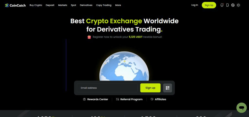 CoinCatch Zoomex Crypto Exchanges Alternatives 