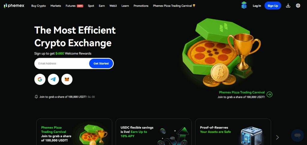 Phemex Zoomex Crypto Exchanges Alternatives 