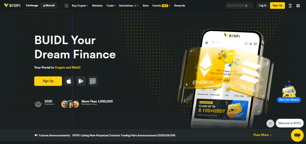 10 Best Remitano Crypto Exchanges Alternatives 10 BYDFi