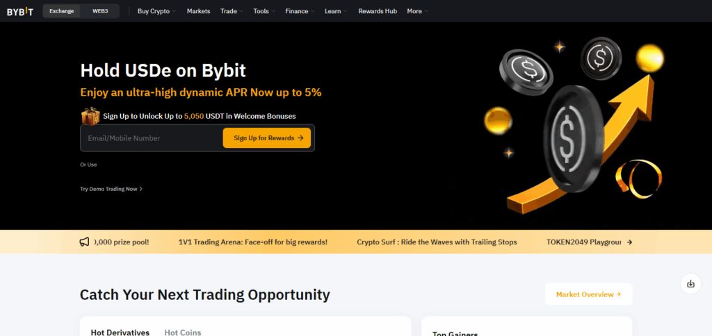 Bybit MGBX Crypto Exchanges Alternatives