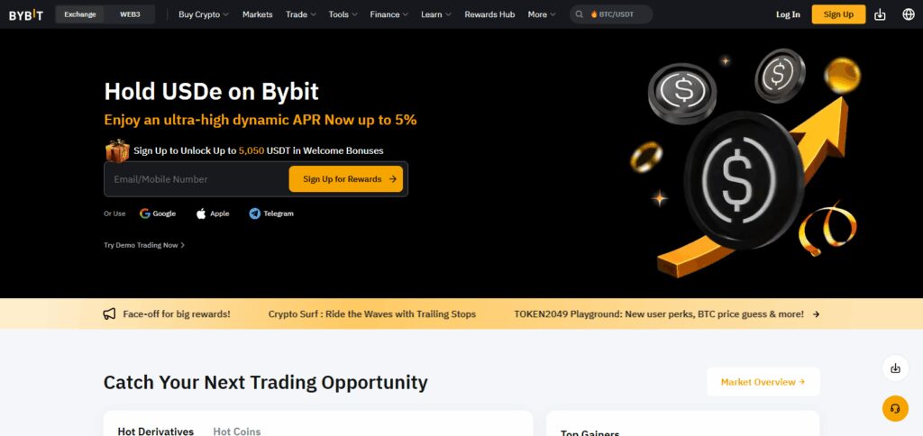 Bybit 4e Crypto Exchanges Alternatives 