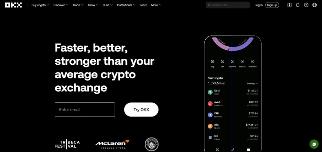 OKX 4e Crypto Exchanges Alternatives 