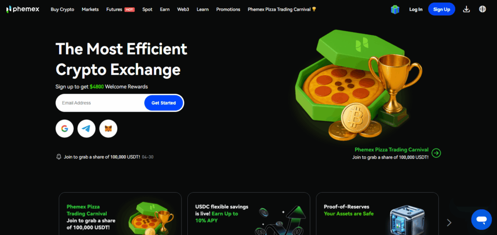 10 Best 4e Crypto Exchanges Alternatives 10 Phemex 4e Crypto Exchanges Alternatives