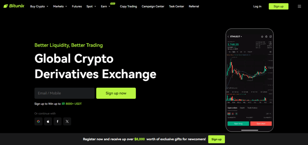 10 Best 4e Crypto Exchanges Alternatives 11 Bitunix 4e Crypto Exchanges Alternatives