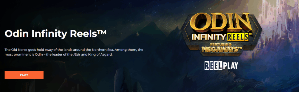 Top 10 Viking Casino Games to Play Online 5 Odin Infinity Reels (ReelPlay)