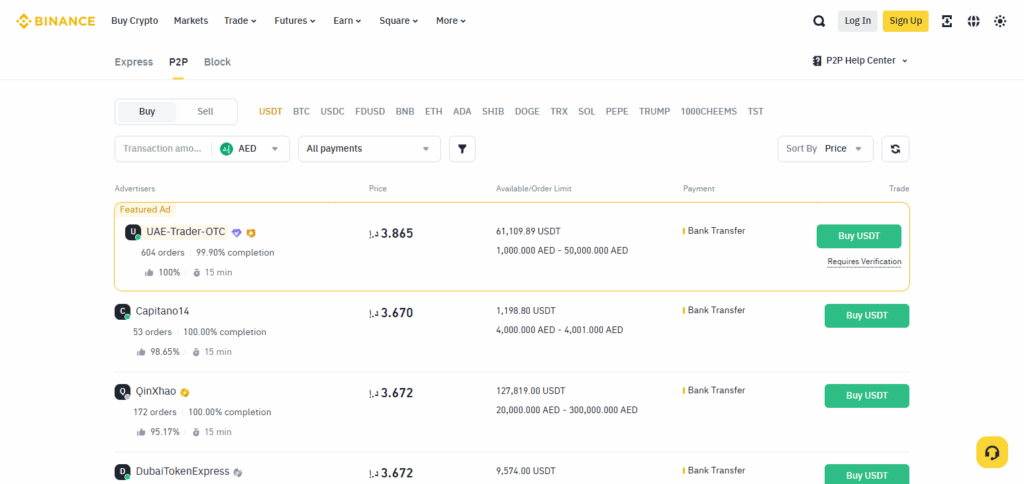Best P2P Platforms to Buy and Sell Bitcoin Securely in 2025 2 Binance P2P