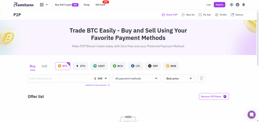 Top P2P Platforms for Trading Stablecoins in 2025 9 Remitano