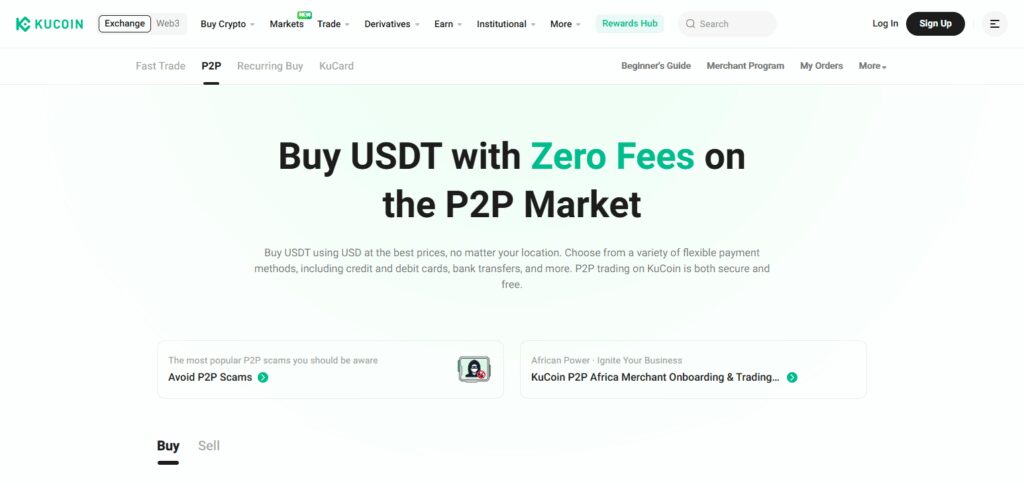 KuCoin P2P