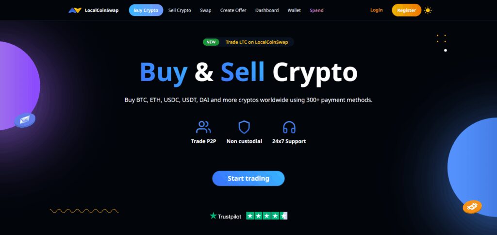 LocalCoinSwap P2P Ethereum Exchanges