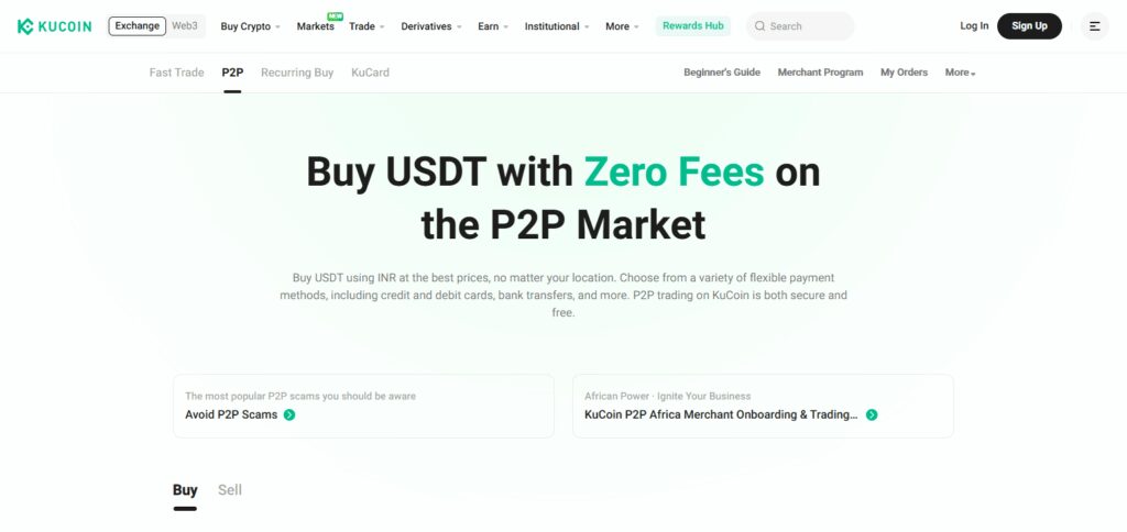 KuCoin P2P
