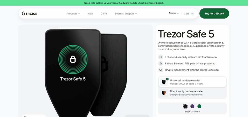 Trezor Safe 5