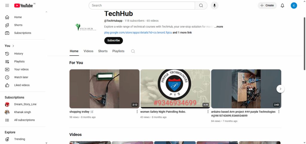 Tech Hub” (