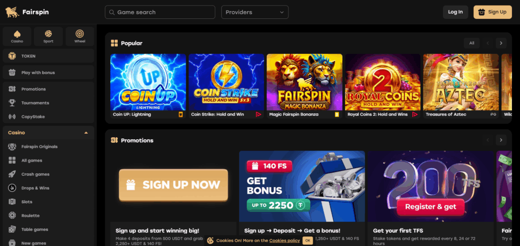 10 Best DAI Coin Online Casinos In 2025 9 Fairspin
